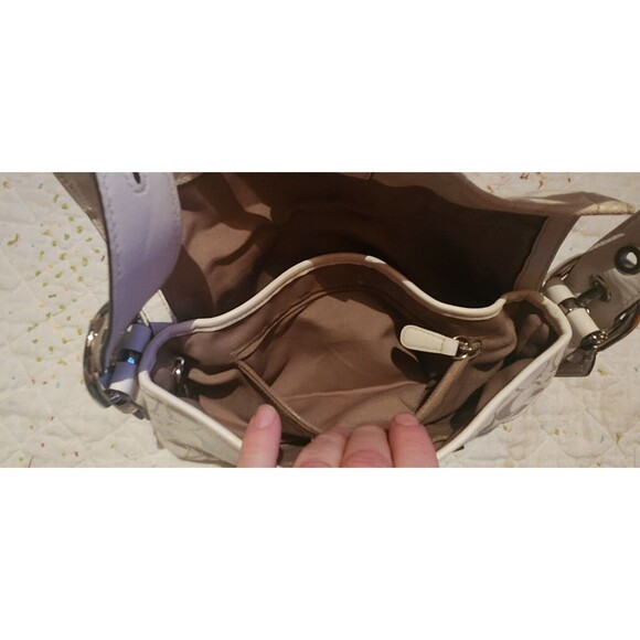 Coach #6280 Signature Boho Classic C Buckle Braided Shoulder Bag '05 Y2K Hobo - Picture 5 of 12